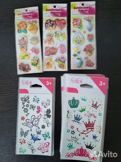 Наклейки / тату