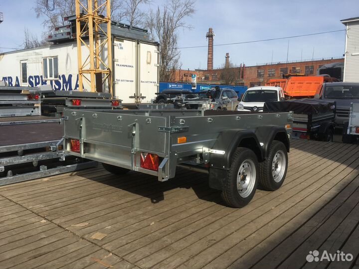 Прицеп сст 7132-16-Ш (2-ух осн.) (без тента и дуг