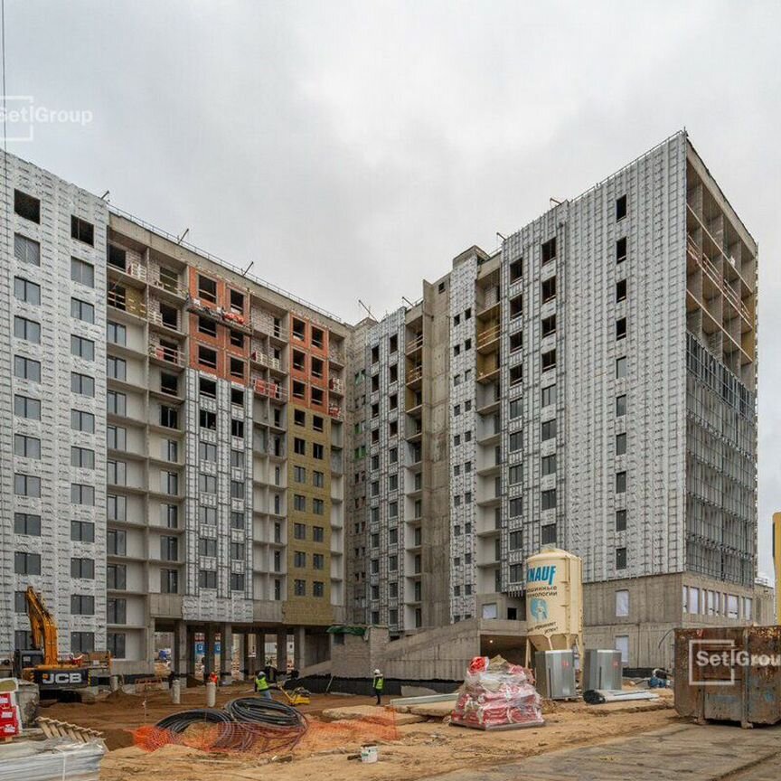 1-к. квартира, 42,1 м², 2/12 эт.