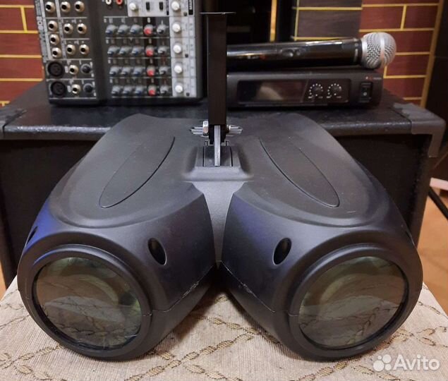 Светомузыка LED Airship 2 Линзы RGB Mic DMX Pro