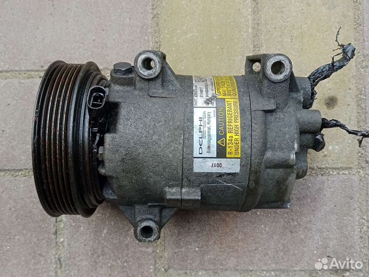 Компрессор кондиционера Рено меган2 -1.6 бензин