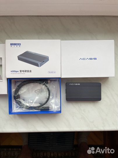 Новый Бокс для внешнего SSD диска PCIe NVMe M.2