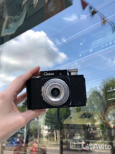 Ретро фотоаппарат