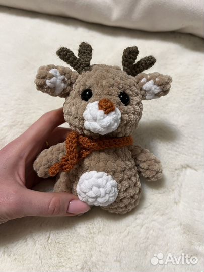 Вязаные игрушки ручной работы