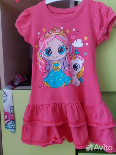 Платье для девочки 98