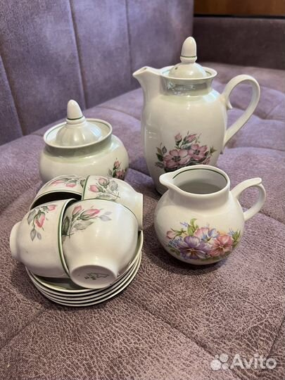 Сервиз чайный фарфор