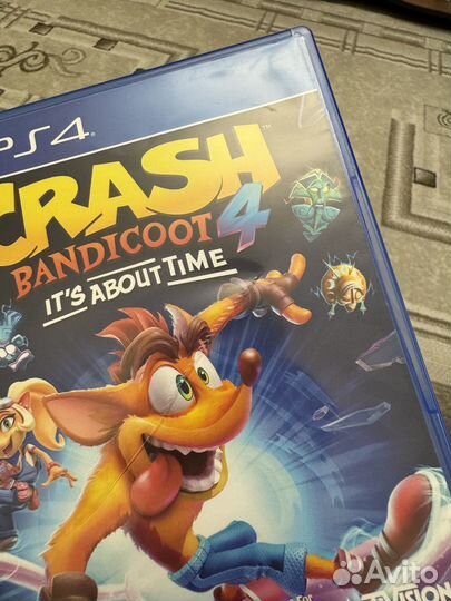 Диски на ps4 Crash Bandicoot4