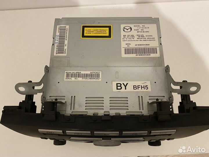 Магнитола Mazda 3 bl