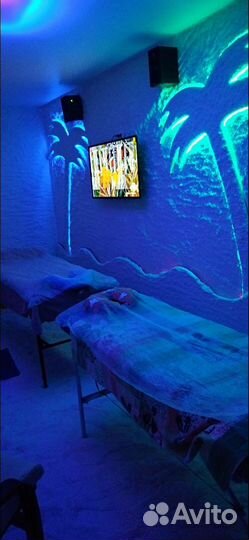 Массаж в соляной комнате для пары (либо одного)