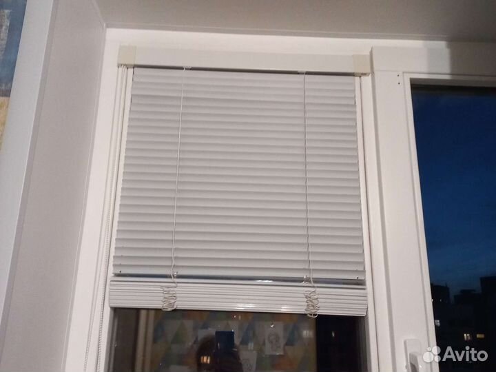 Жалюзи горизонтальные алюминиевые бу