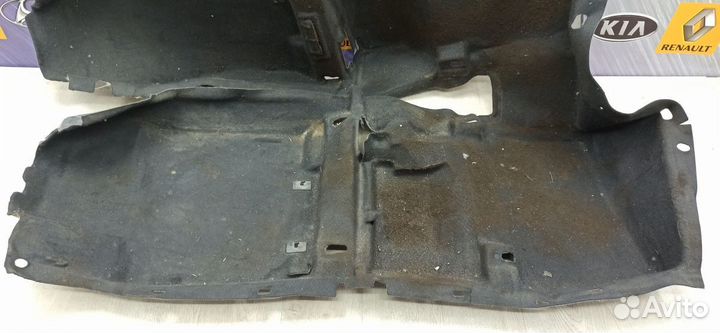 Ковролин салона Обшивка пола Hyundai solaris