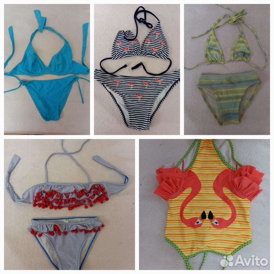 Купальники на девочку от 5 до 10 лет