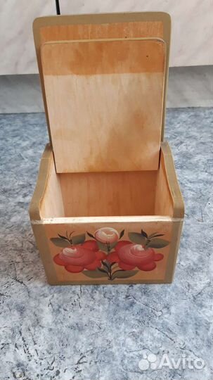 Солонка деревянная