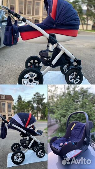 Коляска Adamex 3 в 1