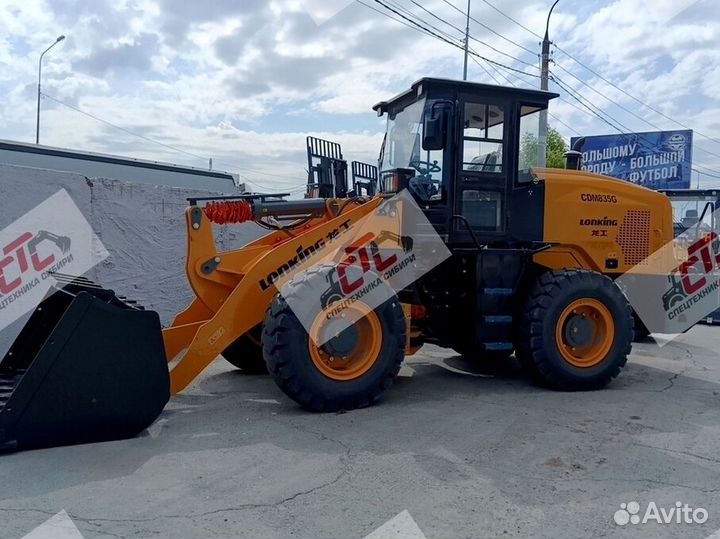 Фронтальный погрузчик Lonking CDM835G, 2024