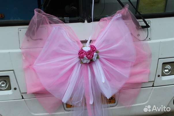 Свадебные украшения для машин