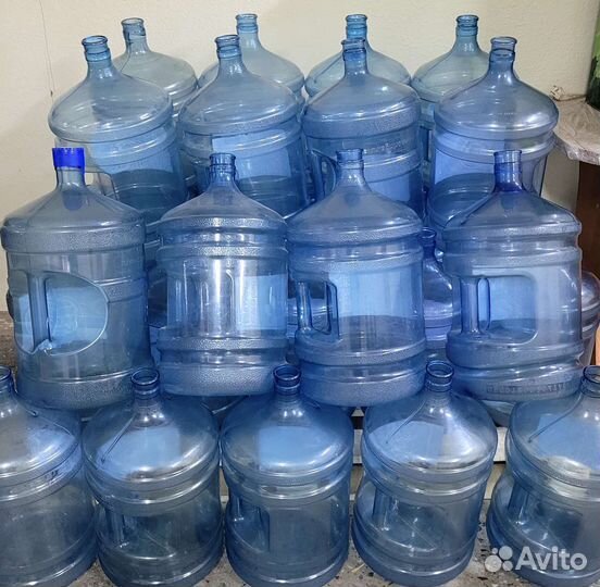 Бутыль 19 литров с ручкой