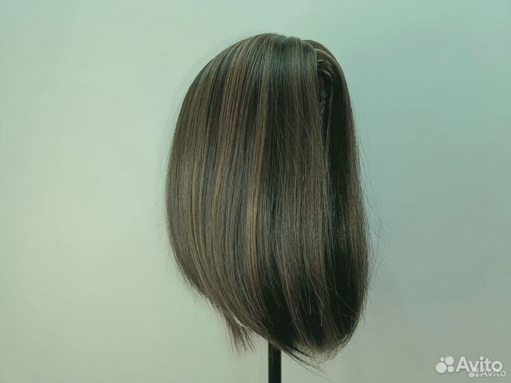 Парик женский, прямой, средней длины