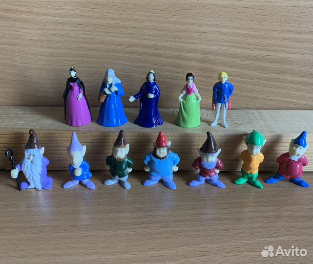 Белоснежка и семь гномов из киндер