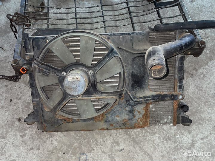 Радиатор вентилятор паспт б4 b4 1.9tdi