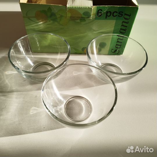 Набор салатниц Новый стекляный чашки бокал стакан