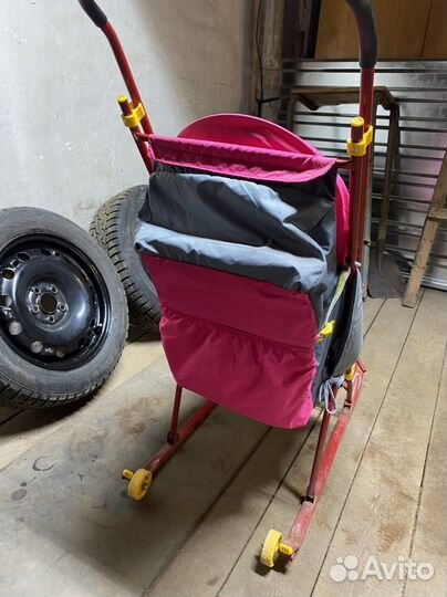 Санки коляска «Ника»