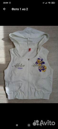 Топ к капюшоном, р.42