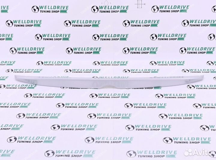 Спойлер Toyota Camry V50 V55 серебро