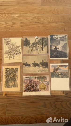 Открытки СССР. Военные открытки. Блокада