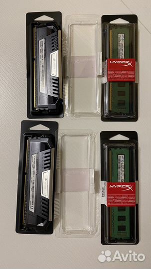 Ram ddr 3 1600/1333 4gb 2х2