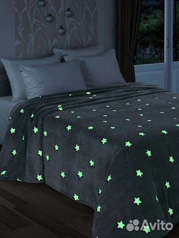 Покрывало светящееся. Плед