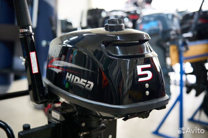 Лодочный мотор Hidea HD5FHS Б/У