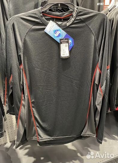 Хоккеейная футболка с длинным рукавом Bauer sr М