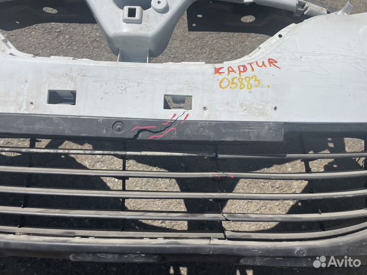 Бампер передний Renault Kaptur 2016)