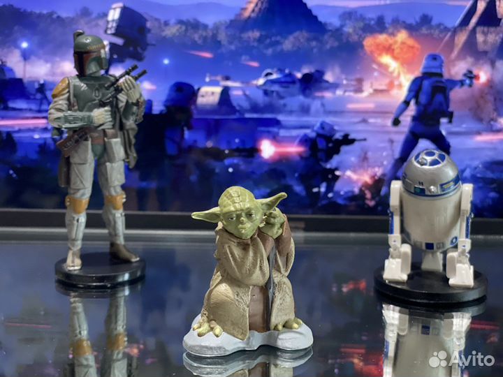 Фигурки звездные войны Штурмовик Йода Mass Effect