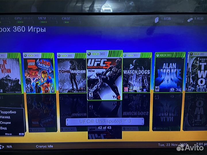 Xbox 360 250гб+40игр+любые игры