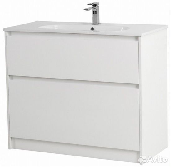 Мебель для ванной BelBagno Kraft-1000-PIA-LOV-1000 Bianco Opaco