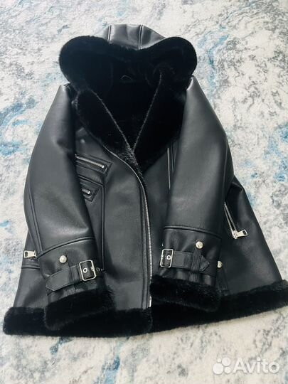 Дубленка женская зимняя