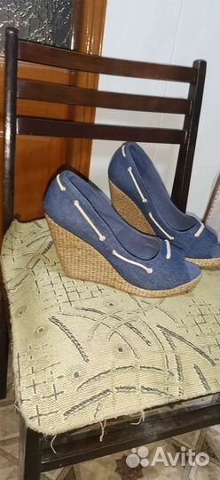 Летние джинсовые туфли, новые