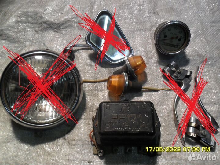 Детали мотороллер,мотоцикл СССР