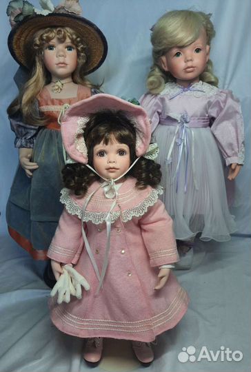 Куклы фарфоровые коллекционные
