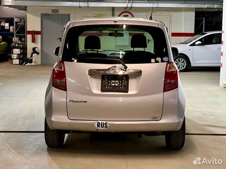 Toyota Ractis 1.3 CVT, 2007, 209 000 км