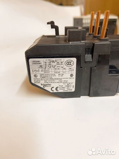 Тепловое реле перегрузки LRD3361