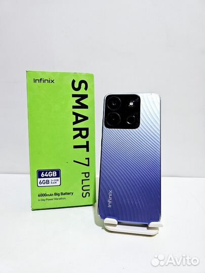 Infinix Smart 7 Plus, 3/64 ГБ