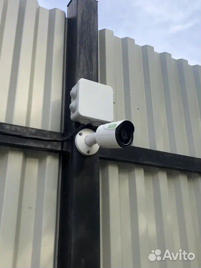 Комплект видеонаблюдения 4 камеры