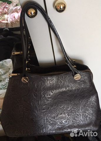 Сумка натуральная кожа