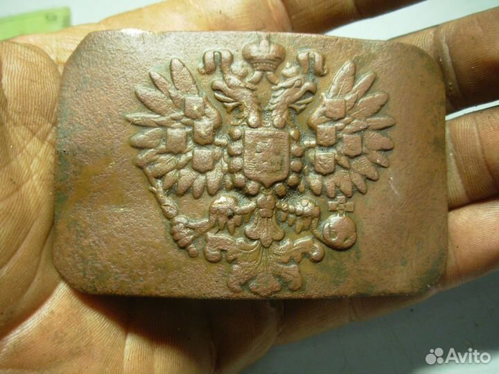 Пряга Пряжка Бляха Сапер Орел на топорах Империя