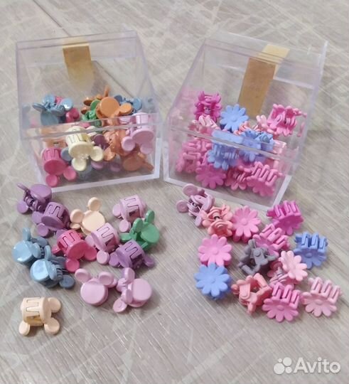 Новые цветные пряди для волос на заколке