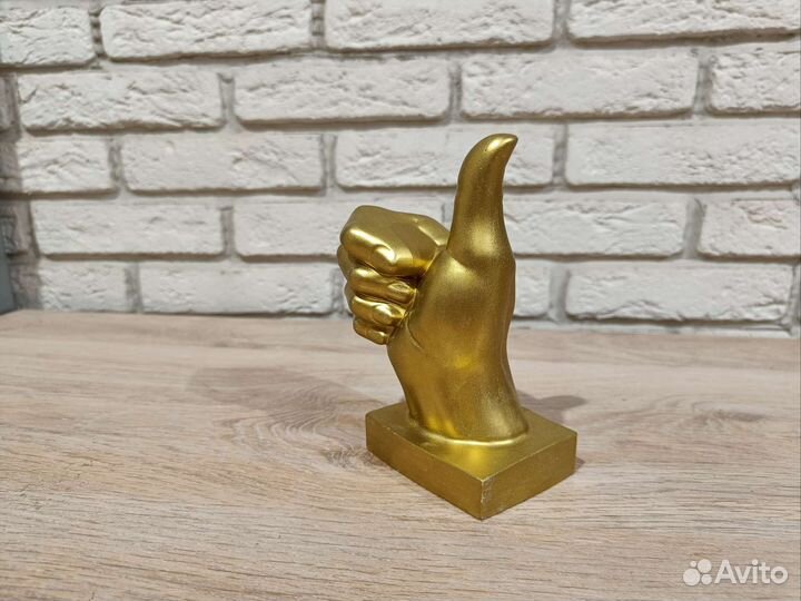 Сувенир лайк гипсовый