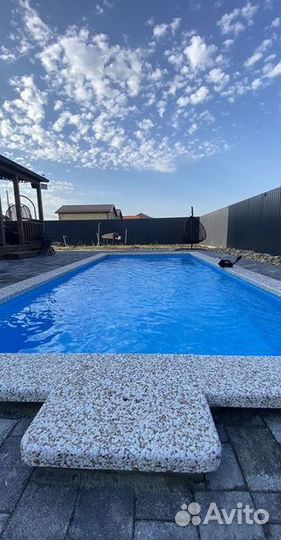 Бассейн 5м*3м*1.5м(из чаши полипропилена)